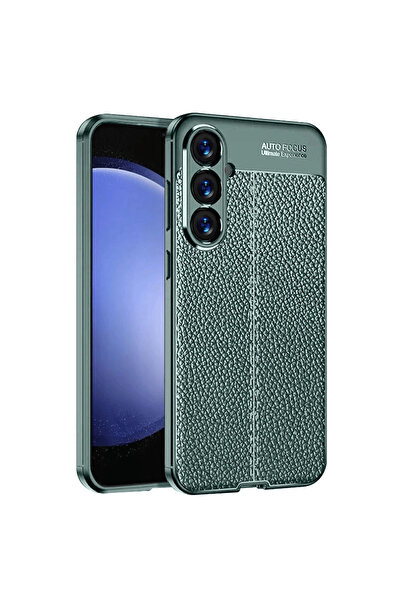 eco port غطاء سامسونج A56 بتركيز تلقائي - أخضر داكن