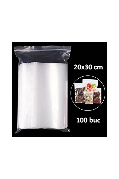 PROCART Σακούλες με φερμουάρ 200x300mm σετ 100 τεμαχίων