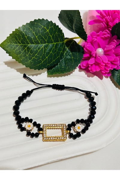 Roya Happiness Gram Altın Bileklik Gram Külçe Çerçeveli Ayarlanabilir İpli Bi...