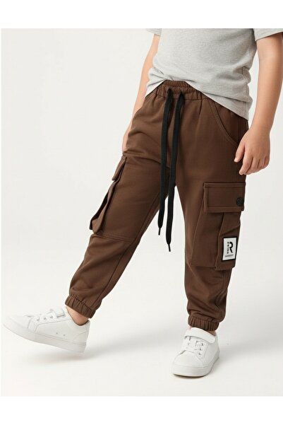 MiniKids Pantaloni imblaniti Remus maro