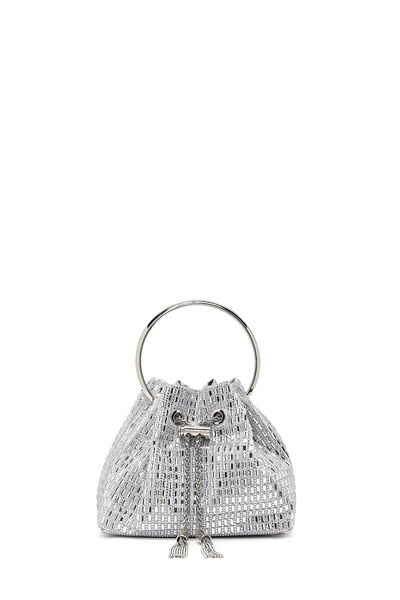 Derimod Women's Silver Stone Mini Evening Dress Sleeve Bag 25Abd2956Ts