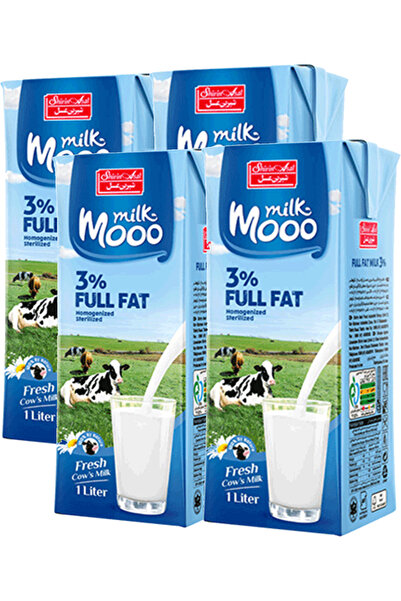 Shirin MOOO MILK 1Ltr PACK OF 4 PCS