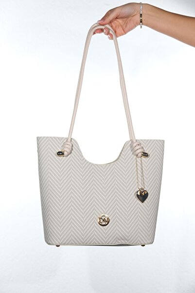 LuviShoes LANTARO Λευκό Με σχέδιο Γυναικείο Μανίκι Τσάντα σειρά