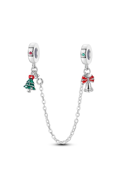 Choice17 KTC1377 Charms Silver Plated Christmas Winter Snow Beads Fit Origina...
