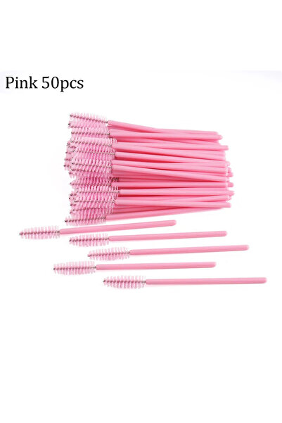 choice2 05 50pcs Eyelash Brushes Reusable Mascara Wands Applicator Spoolers f...