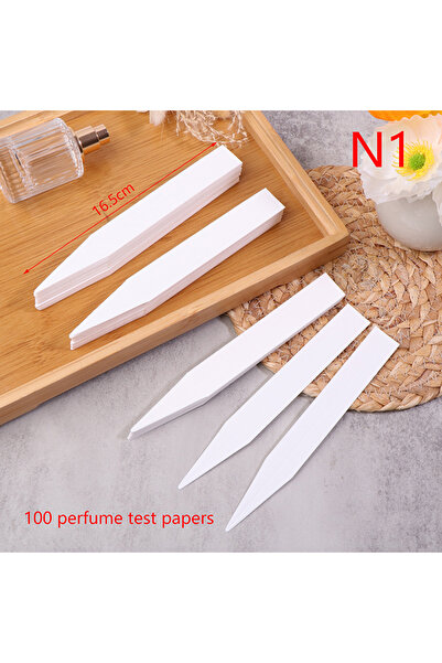 Choice N1 100 قطعة/عبوة ورق اختبار ذو رأس دائري للعطور والزيوت العطرية