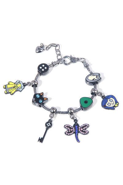 Choice1 سوار أبيض بطول 16 سم بتصميم شخصية شبح الأم من أنمي "الباب السري"، قلا...