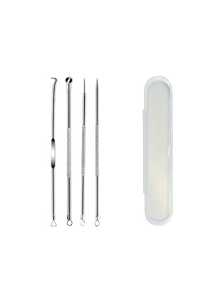 choice2 4PCS Ultra sharp stainless steel acne removal needle set, blackhead r...