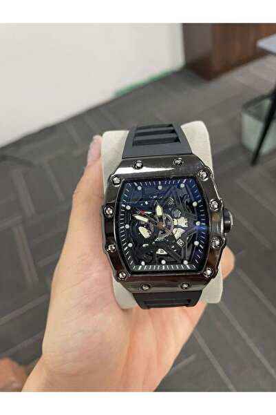 Choice1 ساعات رجالية سوداء فاخرة من ماركة مميزة، تعكس صيحة الجمال المهيمنة، ب...