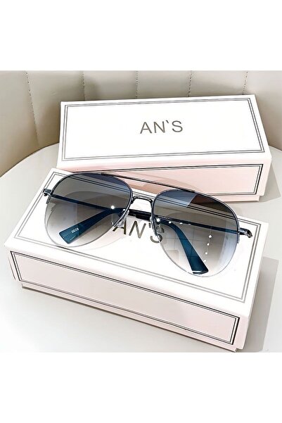 choice2 نظارات شمسية رمادية عصرية متدرجة الألوان للرجال، بإطار كبير، بتصميم ط...