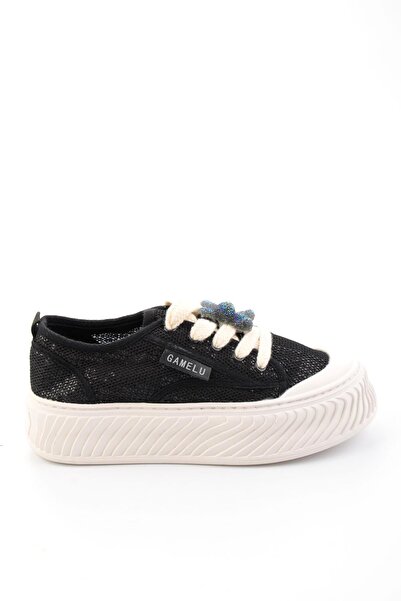 GAMELU Siyah Kadın Sneaker K01175127878