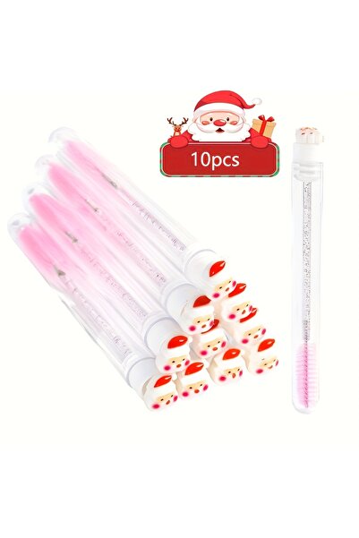 Choice1 فرشاة ماسكارا للرموش، 10 قطع، فرشاة كريستالية للحواجب، فرشاة لتطويل ا...