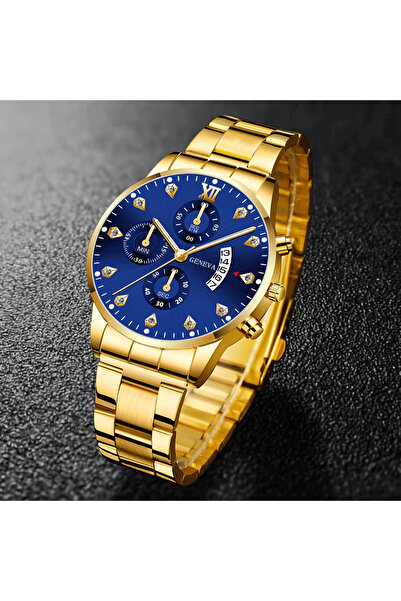 Choice 1pc Couple's new handsome and fashionable quartz watch fashion set all...