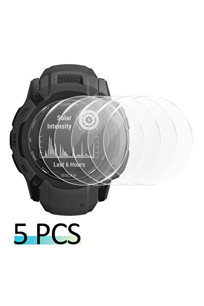 Choice7 واقي شاشة زجاجي مقوى 9H لهاتف إنستينكت 2X سولار، 5 قطع