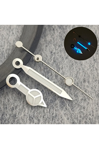 Choice6 15 عقارب ساعة عالية الجودة من الذهب الوردي والفضي لحركة NH35/NH36/4R/7S