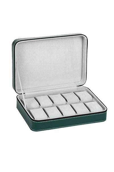 Choice1 LSLL10 2/4/6/8/10/12 Slots Watch Suitcase Organizer Portable Zipper W...