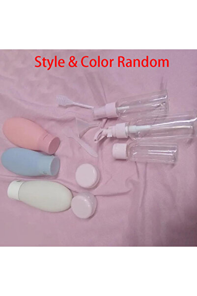 Choice مجموعة واحدة من زجاجات بلاستيكية مكونة من 11 قطعة، مناسبة للسفر الخارج...