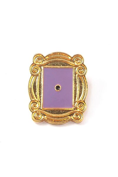 Choice1 شارة مسلسل الأصدقاء التلفزيوني مطلية بالزنك باللونين الأزرق والأبيض، ...