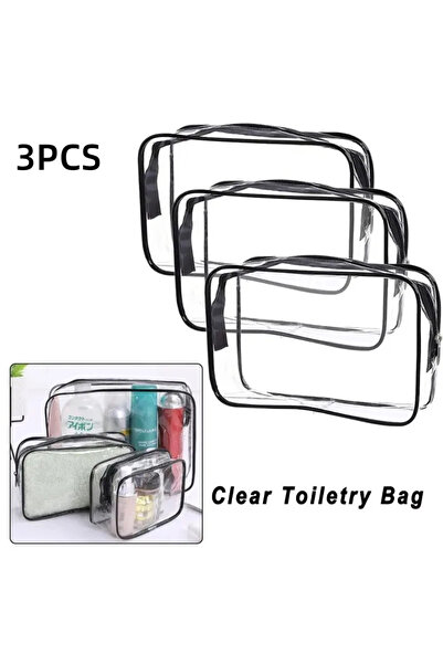 Choice 3 قطع سوداء، حقيبة مستحضرات تجميل محمولة، حقيبة تخزين مستحضرات تجميل، ...