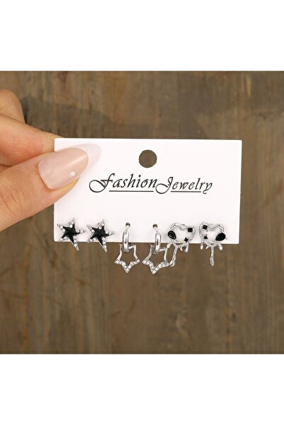 Choice 5823401 3paris Set Of Women Imple Temperament Ins Style Water Drop Lov...