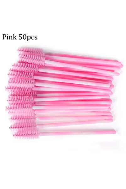 Choice8 13 فرشاة رموش قابلة لإعادة الاستخدام، 50 قطعة، عصي ماسكارا، بكرات لوض...