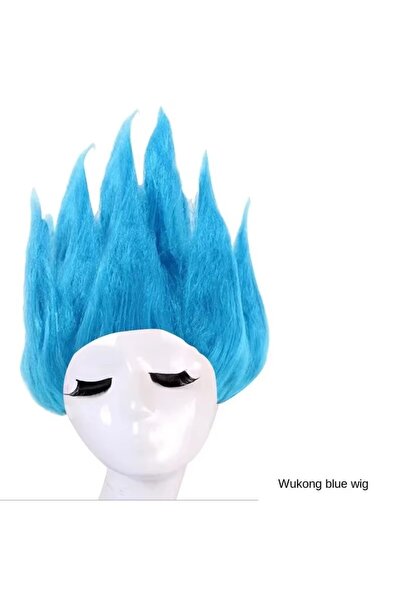 Choice شعر مستعار تنكري للأطفال بمقاس واحد (B) - شعر مستعار رقيق على طراز رأس...