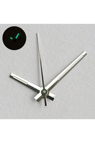 Choice1 عقارب ساعة فضية NH35 مطلية بالذهب الوردي، عقارب ساعة فضية وذهبية مضيئ...