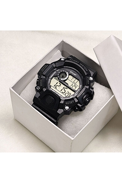 Choice black Style Boys Sports Watches Dual Display Digital Led Electronic Qu...