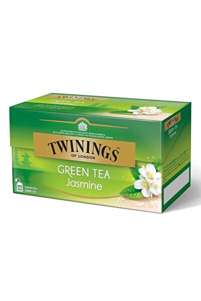 Twinings أكياس شاي أخضر بالياسمين - 25 قطعة