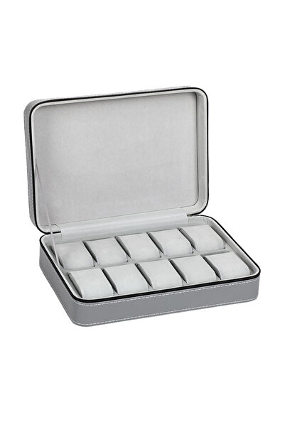 Choice6 HuiSLL10 2/4/6/8/10/12 Slots Watch Suitcase Organizer Portable Zipper...