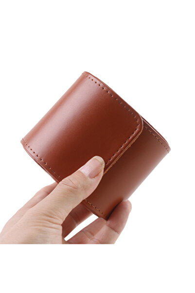 Choice 1 slots Brown Luxury Wholesale PU Leather Portable Single Watch Travel...