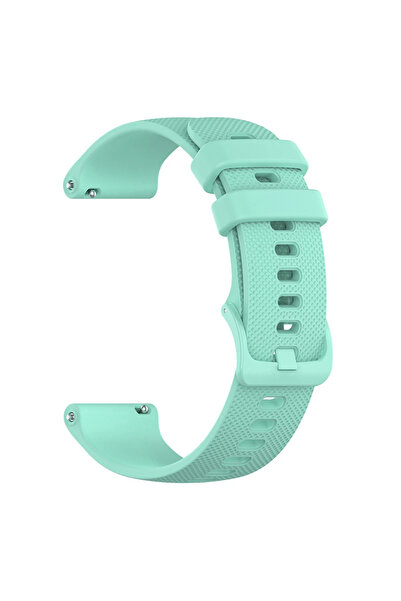 Choice4 سوار ساعة رسمي بلون أزرق مخضر مقاس 22 مم، متوفر بمقاسين 20 مم و22 مم،...