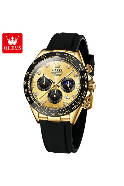 OLEVS No All Gold OLEVS 2875 Luxury Men Watch Quartz Man Watches Waterproof L...