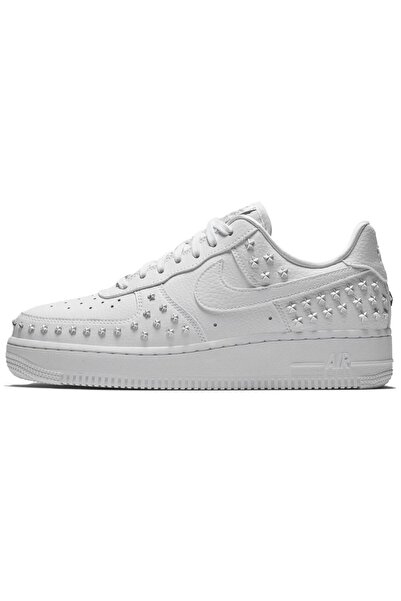 Nike Air Force 1 '07 XX Low AF1 ''Star Studdet'' Leather Womens Sneaker Yıldı...
