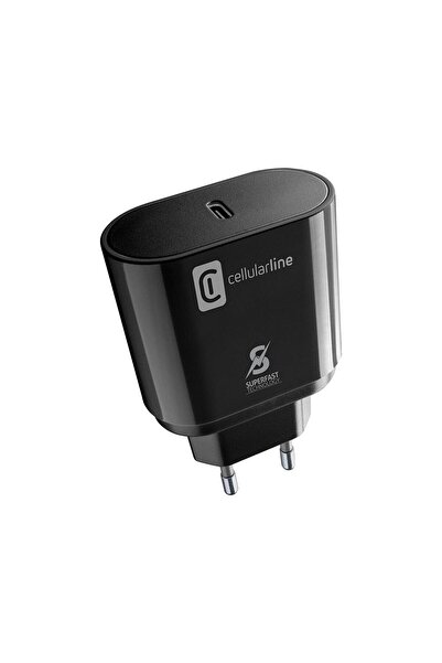 Cellular Line CELLULARLINE SUPER FAST CHARGE PD 25W ŞARJ ALETİ ( ADAPTÖR + KA...