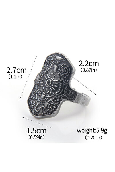 Choice16 R00158 Game Dark Souls Rings for Men Vintage Havel's Demon's Scar Ch...