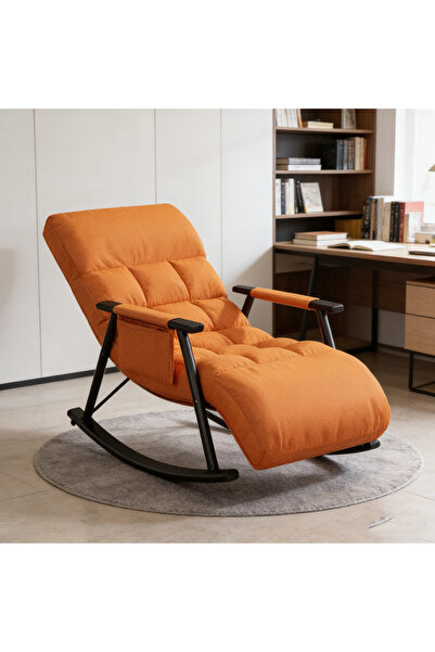 Mtanvxay أريكة هزازة داخلية وخارجية مريحة قابلة لتعديل الارتفاع، جيدة التهوية...