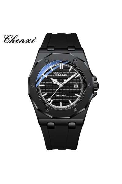 Choice C CHENXI 8268 Men's Luxury Watch Top Brand Compact Silicone Waterproof...