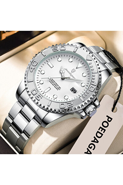 Choice 680 Silver White Original Luxury Man Wristwatch Waterproof Luminous Da...