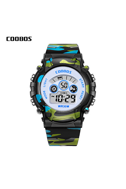 Choice Black 1 Sport Digital Watch for Kids Waterproof Luminous Children's El...