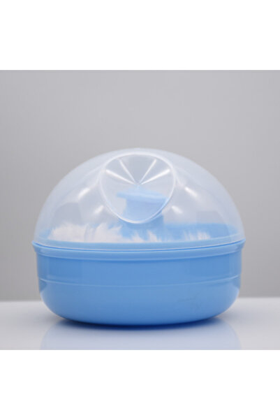 Choice Blue Round Powder Puff Set with Box​​High Quality Facial Body Makeup P...