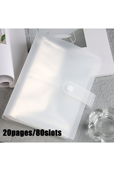 Choice3 k1669 Transparent Nail Art Sticker Book, Empty Sticker Storage Book, ...