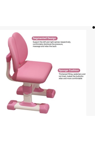 kidoo Set de birou AT PERFORMANCE®, pentru copii, mobilier roz pentru casă, birou și scaun. - Albastru