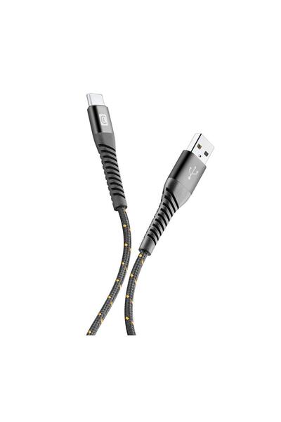 Cellular Line CELLULARLINE TETRA FORCE TYPE-C KABLO 1M - SİYAH