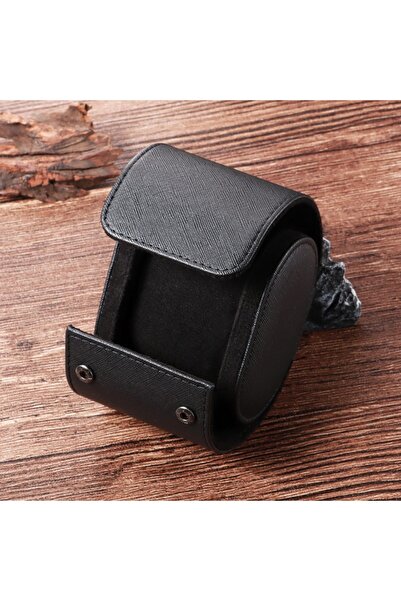 Choice4 منظم ساعات من جلد الصناعي الأسود بفتحة واحدة، لعرض الساعات الكلاسيكية...