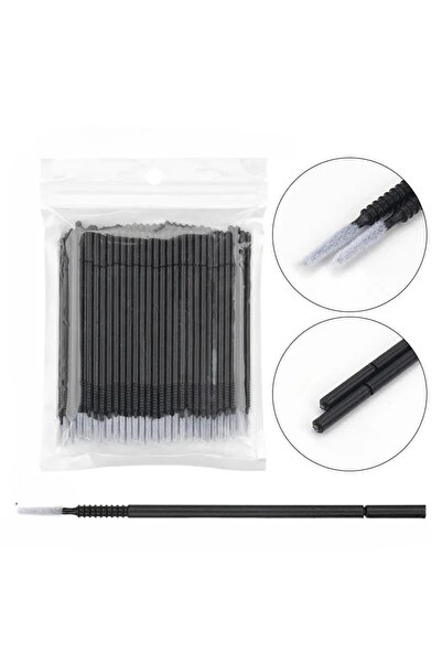 choice2 125-Black-opp 100pc 100 Pcs Disposable Spiral Mascara Brush Handle Mi...
