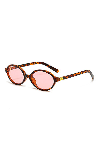 Choice3 Douhua Pink 1 Pair of Fashionable Black Round Women's Glasses - UV Re...