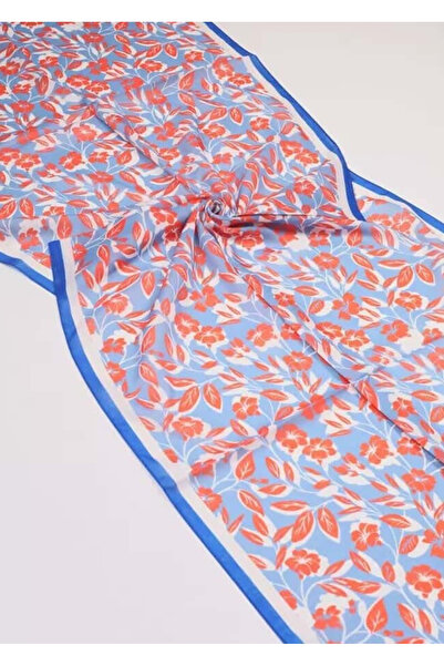 MODA شال طبيعي بنقشة الزهور