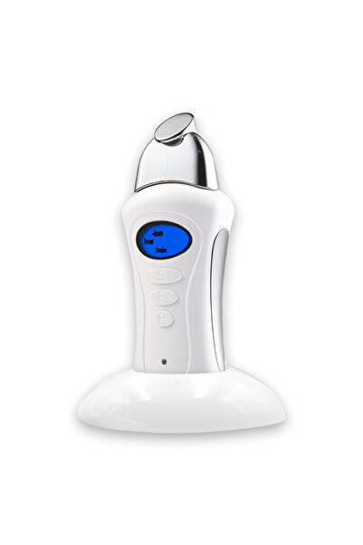 Choice White Premium Rechargeable Facial Beauty Massager with 3 Magnetic Head...