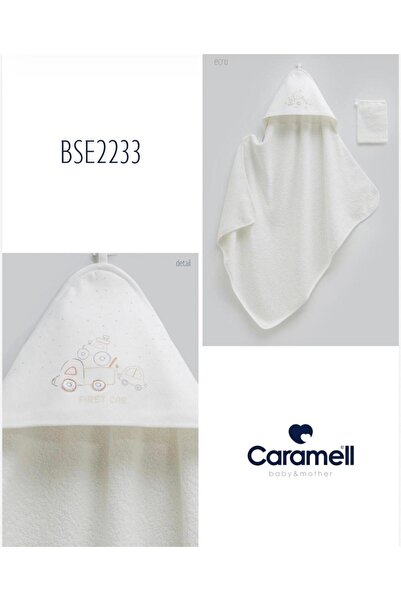 Caramell First Car Knitted Baby Towel